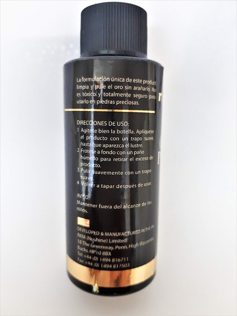 Nushine Gold Polish 1.7 Oz - ecofriendly formula works effortlessly with beautiful results - Image 3